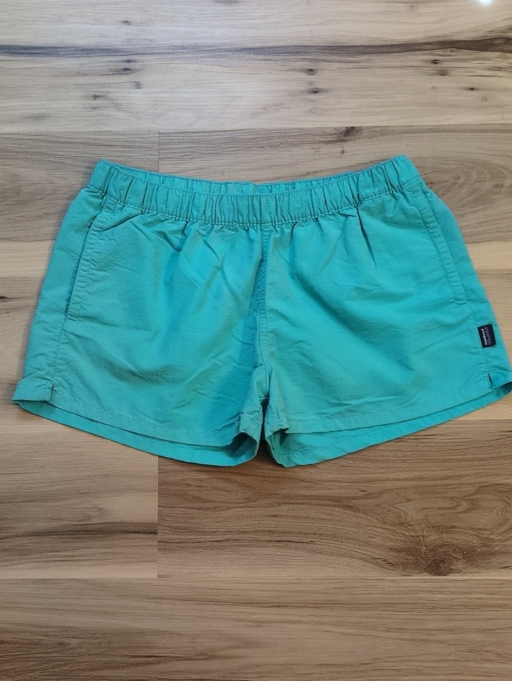 Patagonia Barely Baggies Shorts Teal Size Large